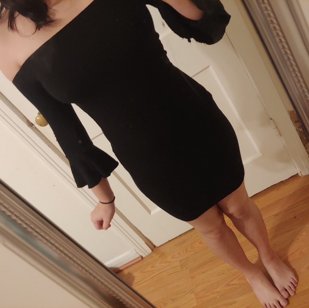 Forever 21 Black fitted dress